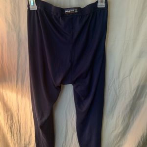 Patagonia dark blue winter long Jhons